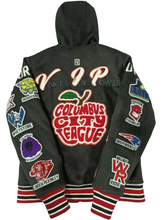 Load image into Gallery viewer, Columbus City League  SOUTH Wool Coat